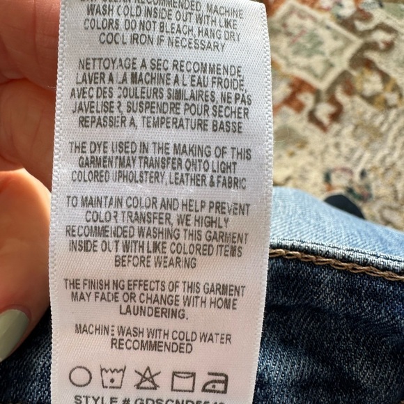 Joe’s Jeans Candace Cut Distressed Ankle Jeans Waist 29 Medium Wash Retro Boho - Picture 6 of 9